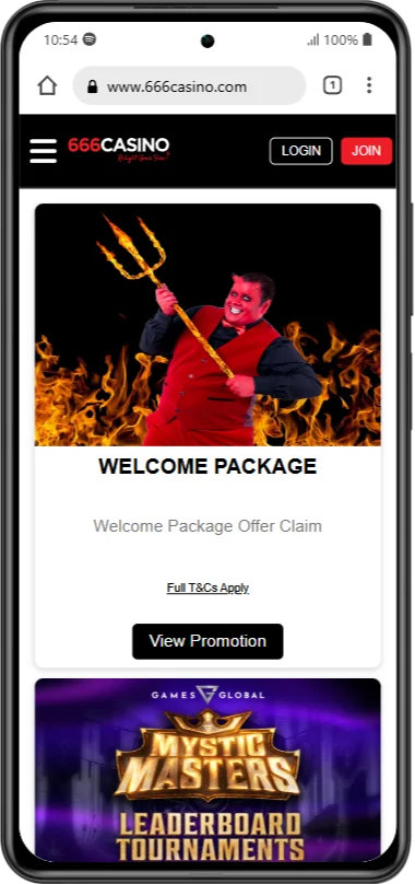 Promotions for 666 Casino Mobile App