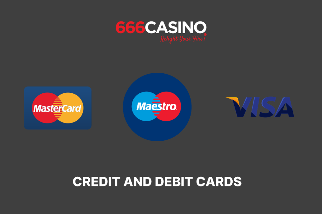Bank Card for 666 Casino Deposits